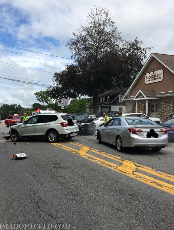7/26/18  11:14am  MVFD operating at 4 car MVA with minor injuries on Route 118
