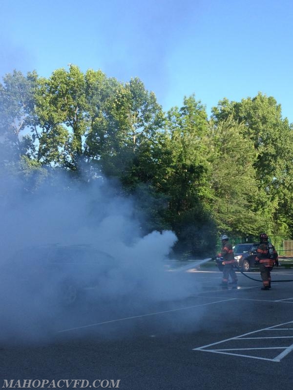 7/26/18  6:16pm  MVFD operating a car fire at Sycamore Park, Long Pond Rd. 