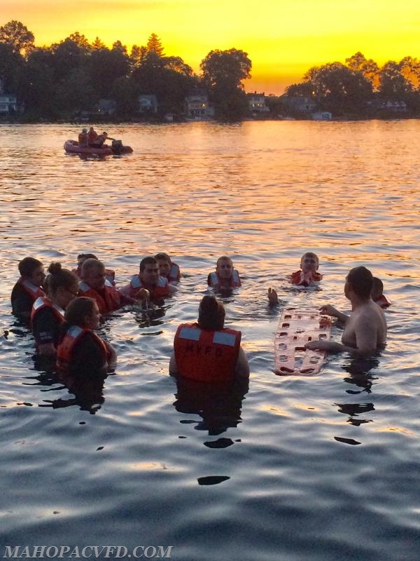 08/23/18. Water rescue training 