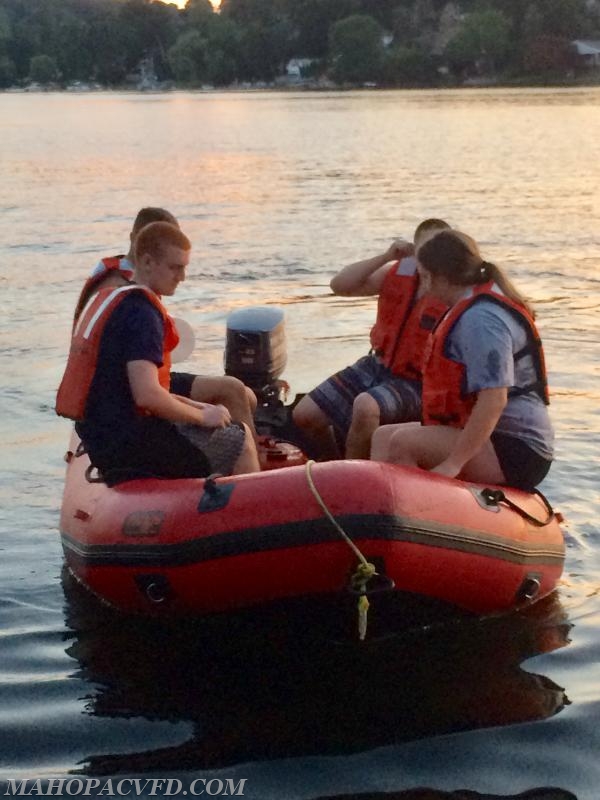 08/23/18.  Water rescue training and boat operations. 