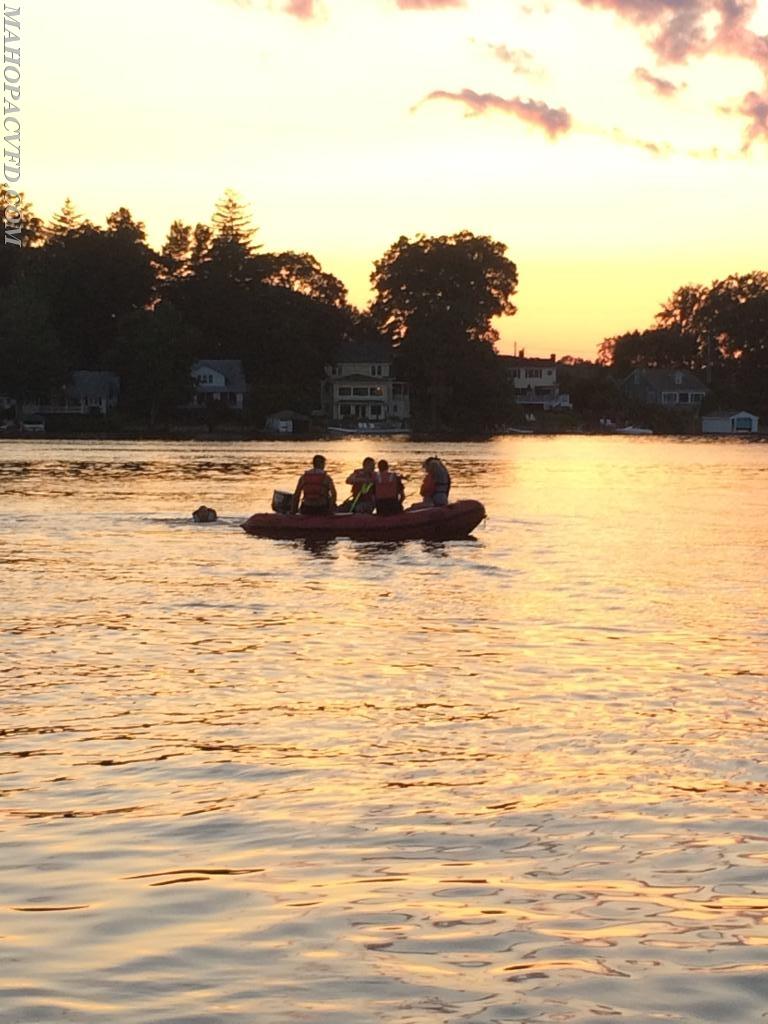 08/23/18.  Water rescue training and boat operation.