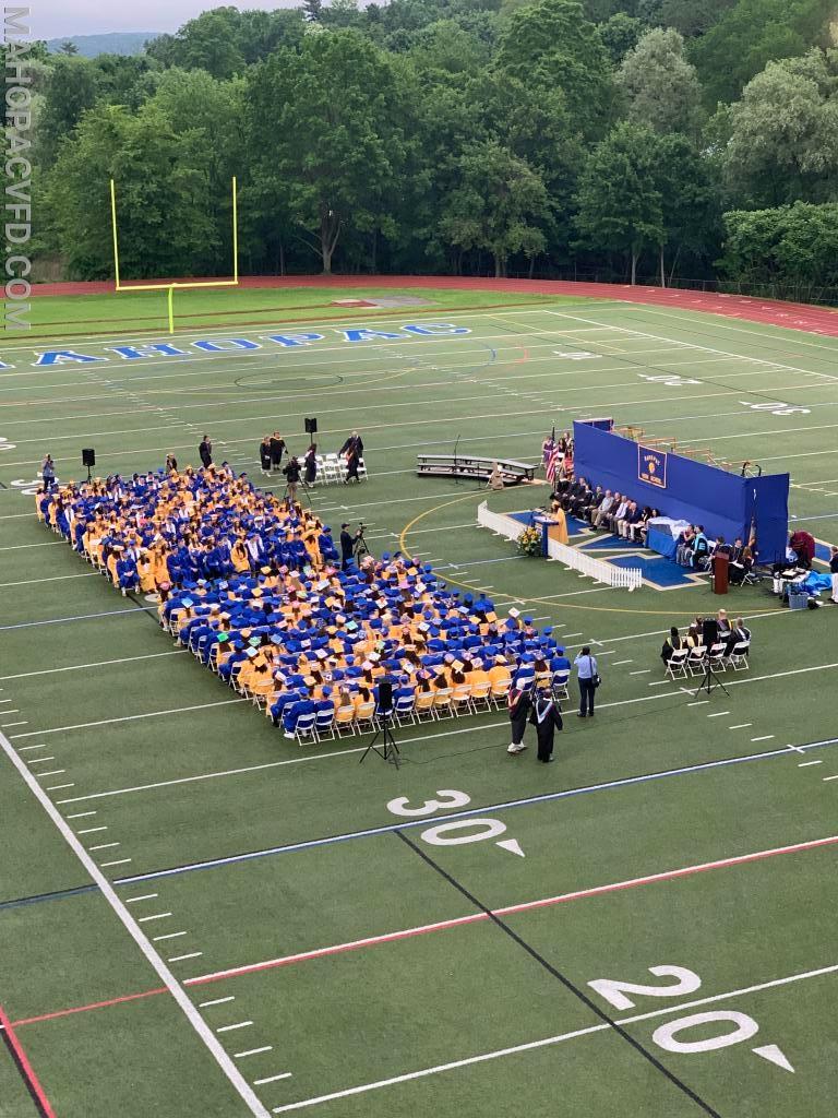 MVFD ATTENDS HIGH SCHOOL GRADUATION AND SUPPORTS 5 OF OUR OWN GRADUATES